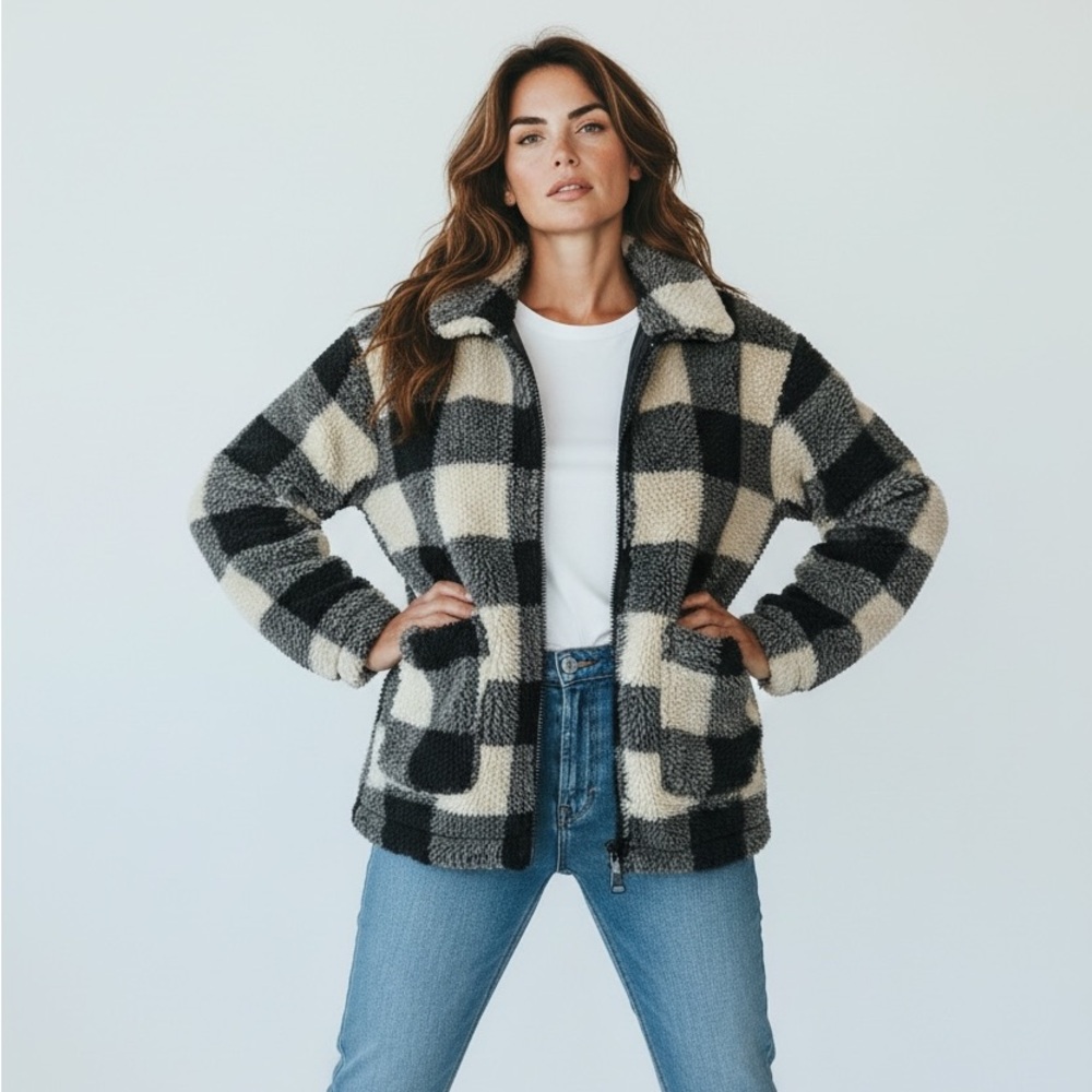American Eagle Outfitters Teddy Jacket